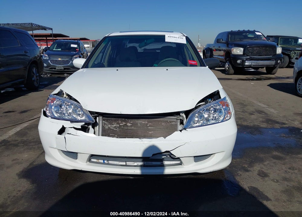 2005 HONDA CIVIC EX VIN: 2HGES26745H593639