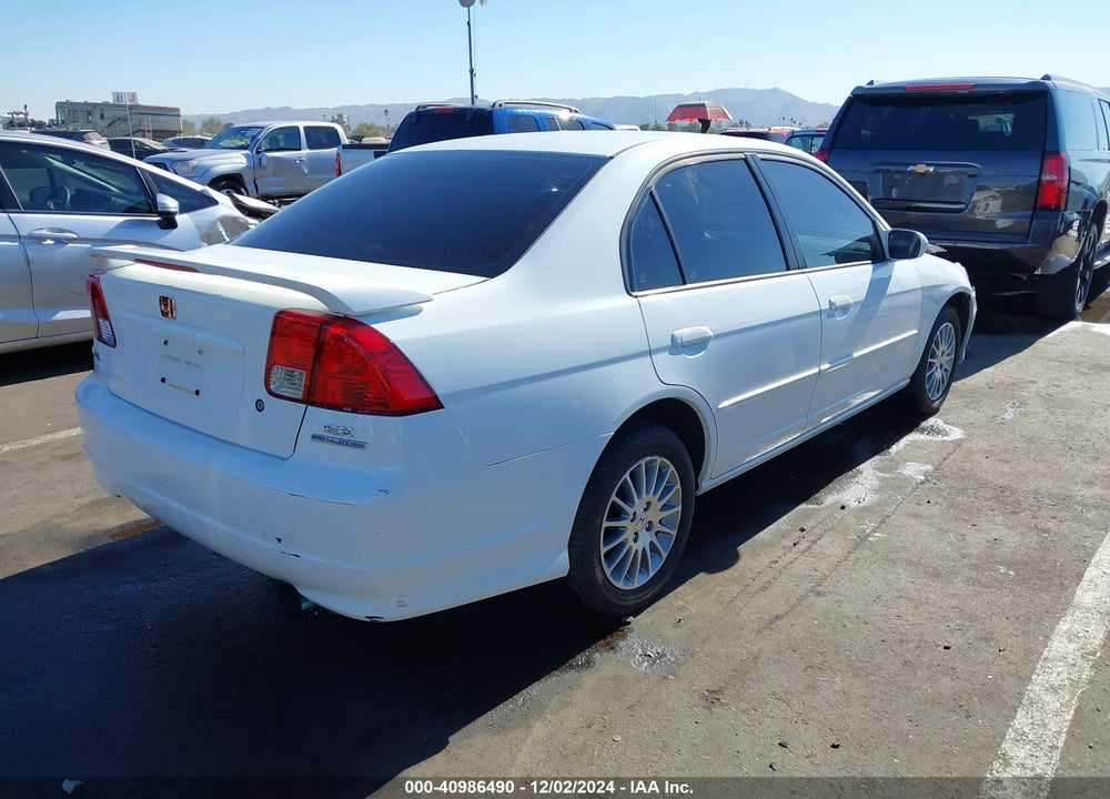 2005 HONDA CIVIC EX VIN: 2HGES26745H593639