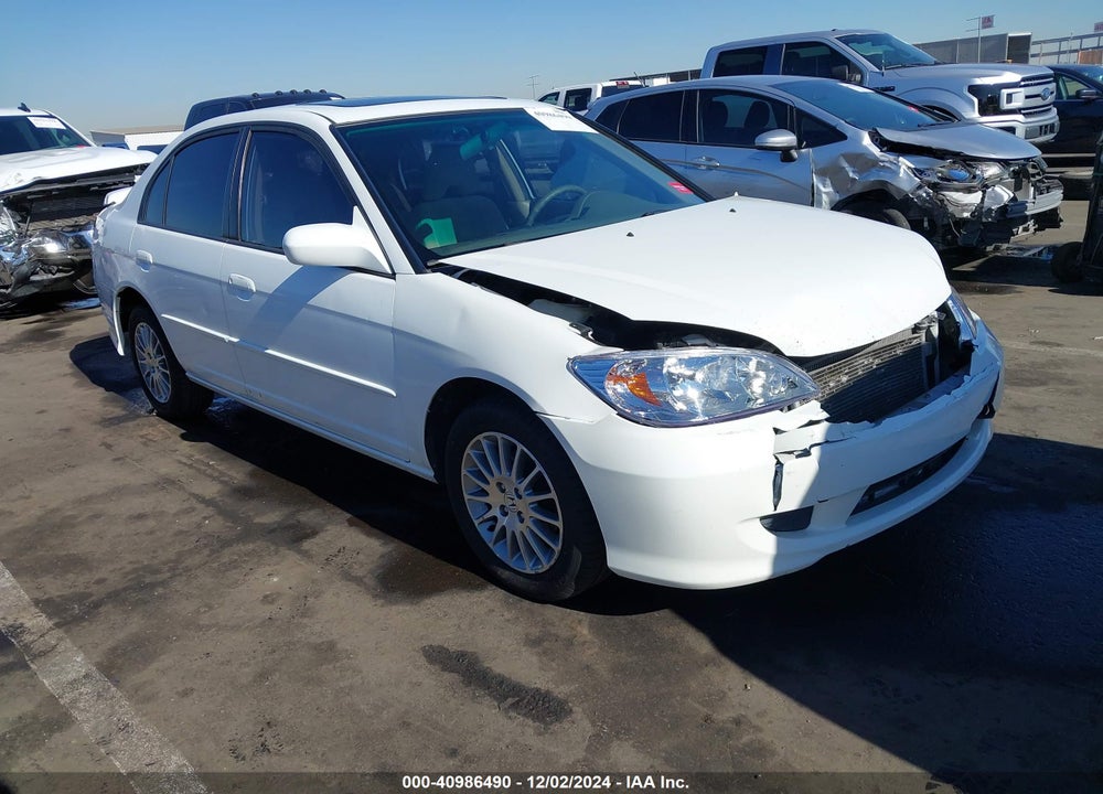 2005 HONDA CIVIC EX VIN: 2HGES26745H593639