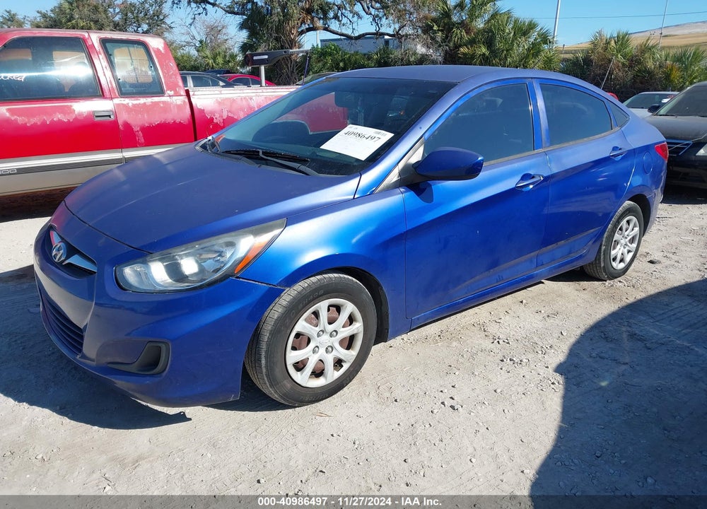 2013 HYUNDAI ACCENT VIN: KMHCT4AE1DU484194