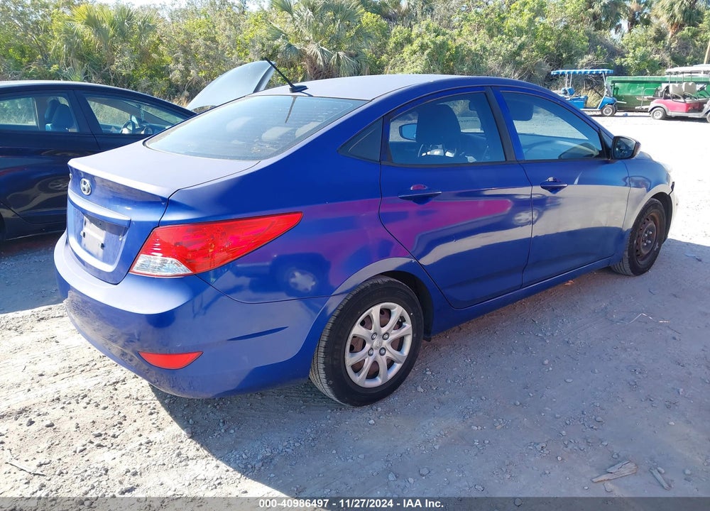 2013 HYUNDAI ACCENT VIN: KMHCT4AE1DU484194