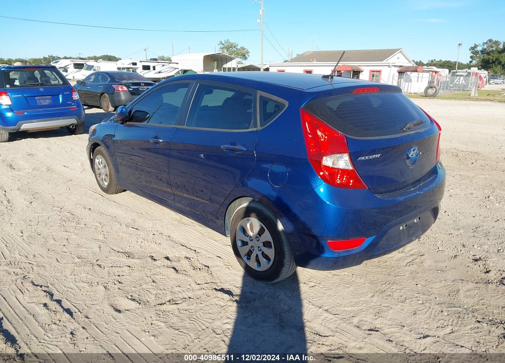 2016 HYUNDAI ACCENT SE VIN: KMHCT5AE1GU257517
