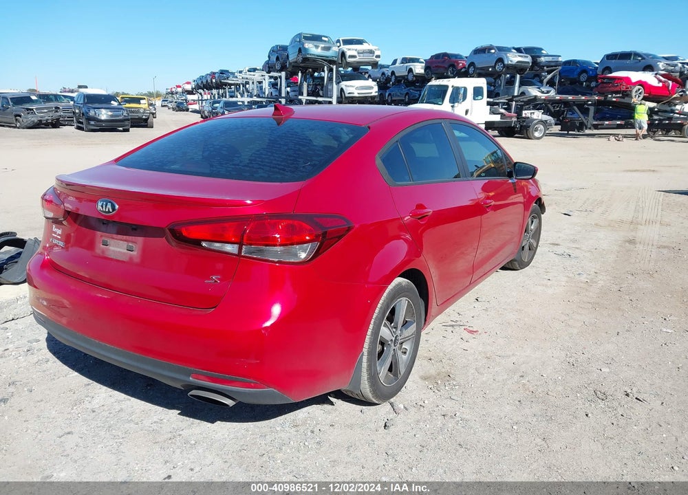 2018 KIA FORTE S VIN: 3KPFL4A78JE176761