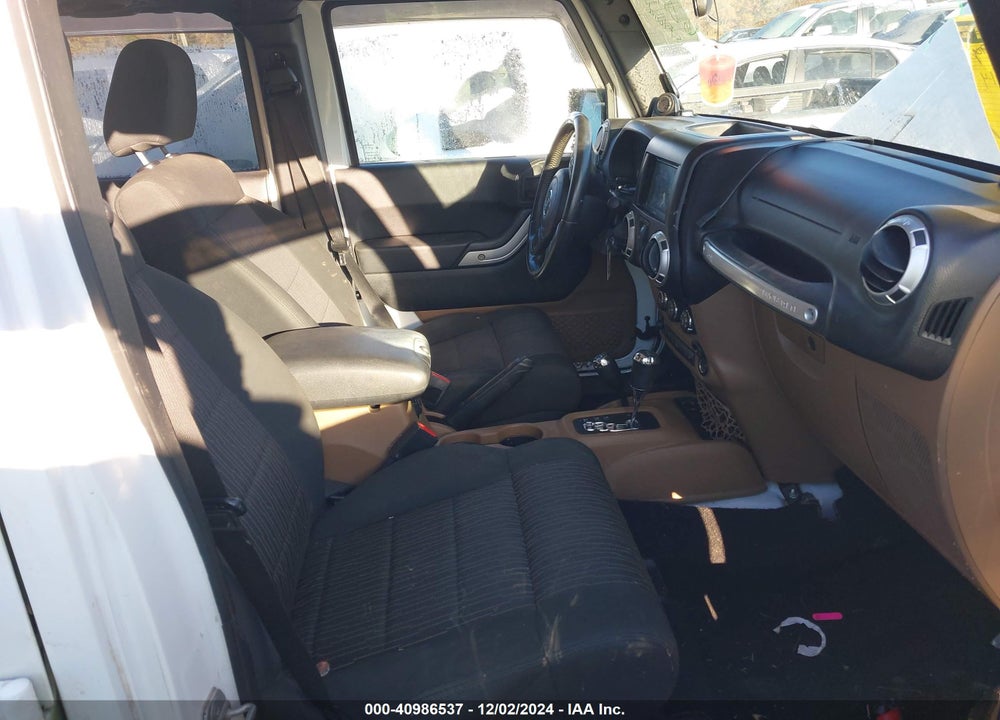 2012 JEEP WRANGLER UNLIMITED SAHARA VIN: 1C4BJWEGXCL236754