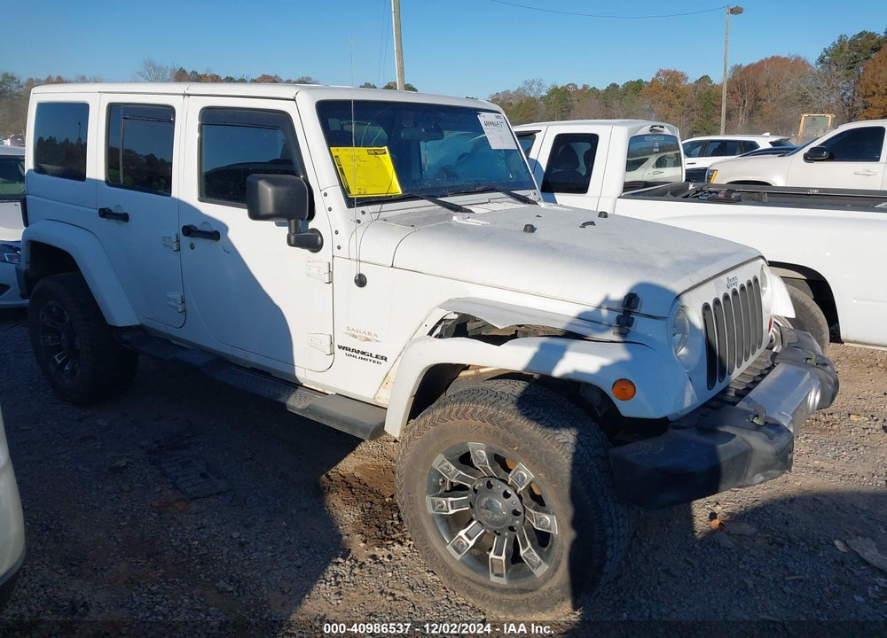 2012 JEEP WRANGLER UNLIMITED SAHARA VIN: 1C4BJWEGXCL236754