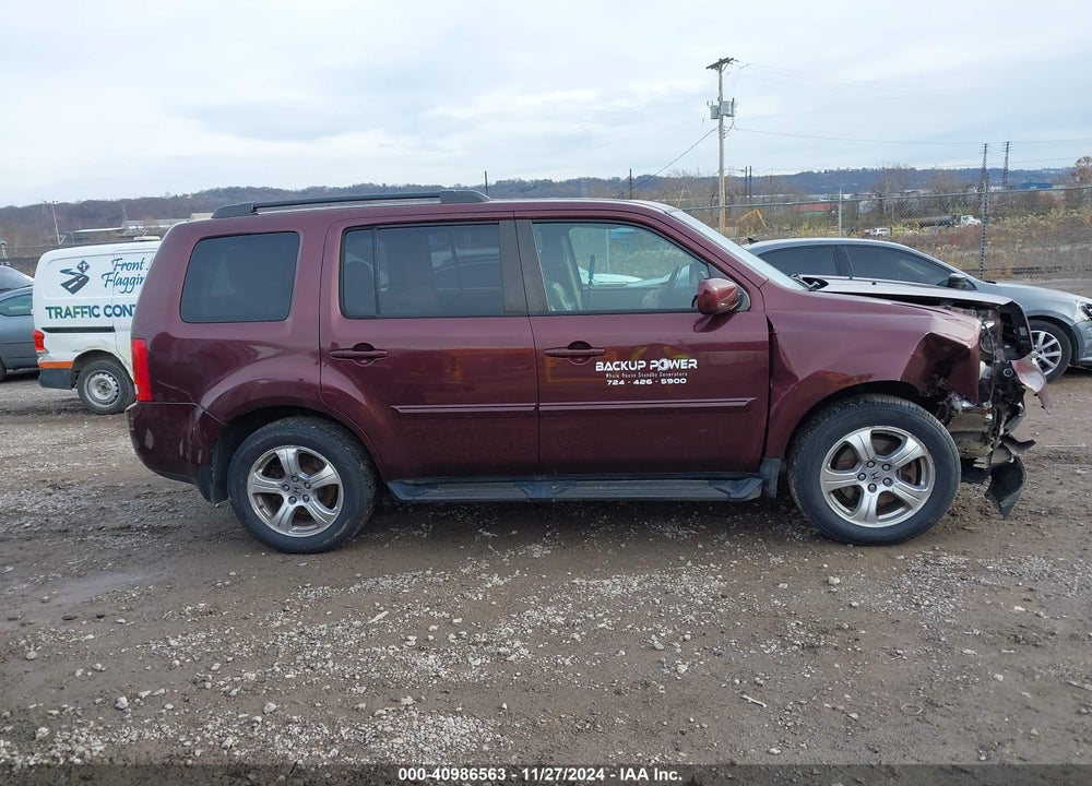 2012 HONDA PILOT EX-L VIN: 5FNYF4H54CB018290