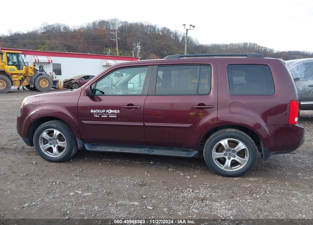 2012 HONDA PILOT EX-L VIN: 5FNYF4H54CB018290