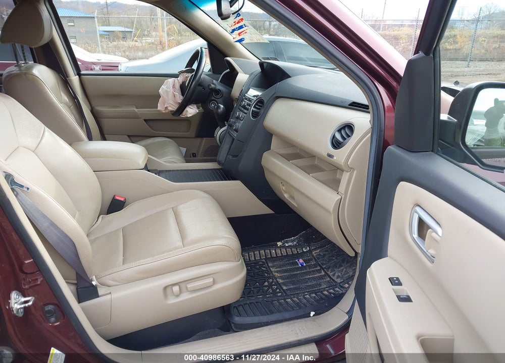 2012 HONDA PILOT EX-L VIN: 5FNYF4H54CB018290