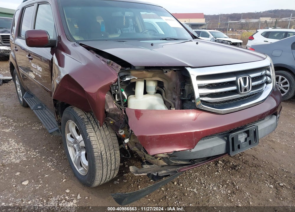 2012 HONDA PILOT EX-L VIN: 5FNYF4H54CB018290