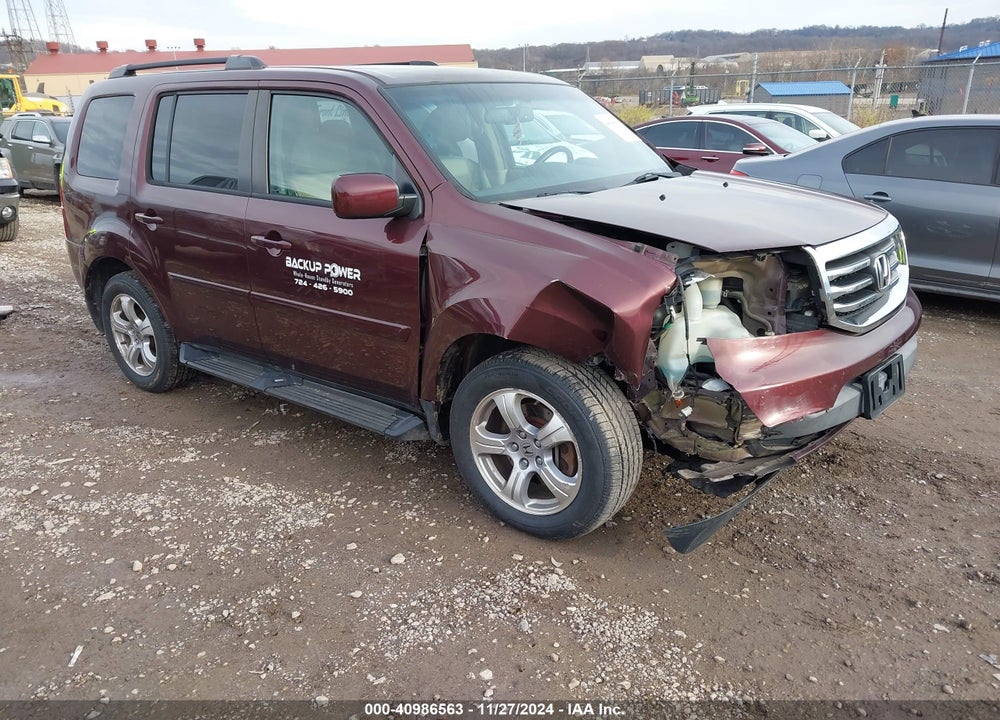 2012 HONDA PILOT EX-L VIN: 5FNYF4H54CB018290