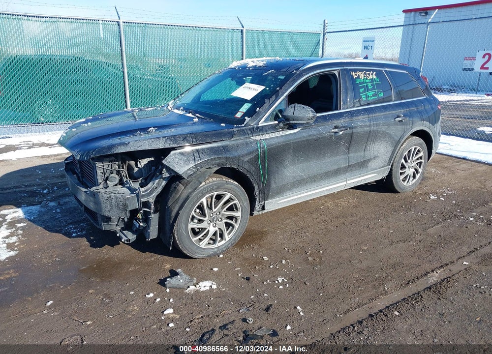 2020 LINCOLN CORSAIR STANDARD VIN: 5LMCJ1C91LUL29077