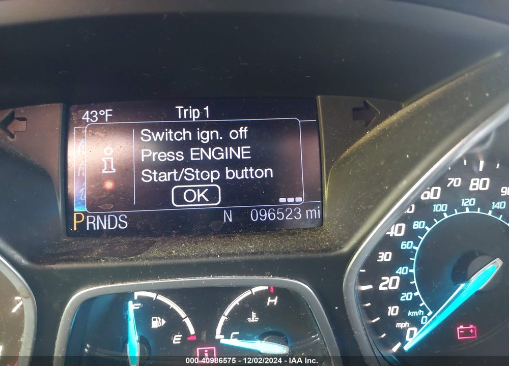 2013 FORD ESCAPE TITANIUM VIN: 1FMCU9J95DUA84474
