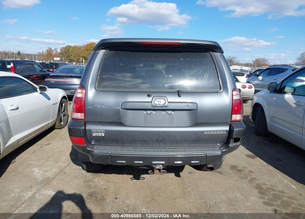2004 TOYOTA 4RUNNER SR5 V6 VIN: JTEBU14R540045304