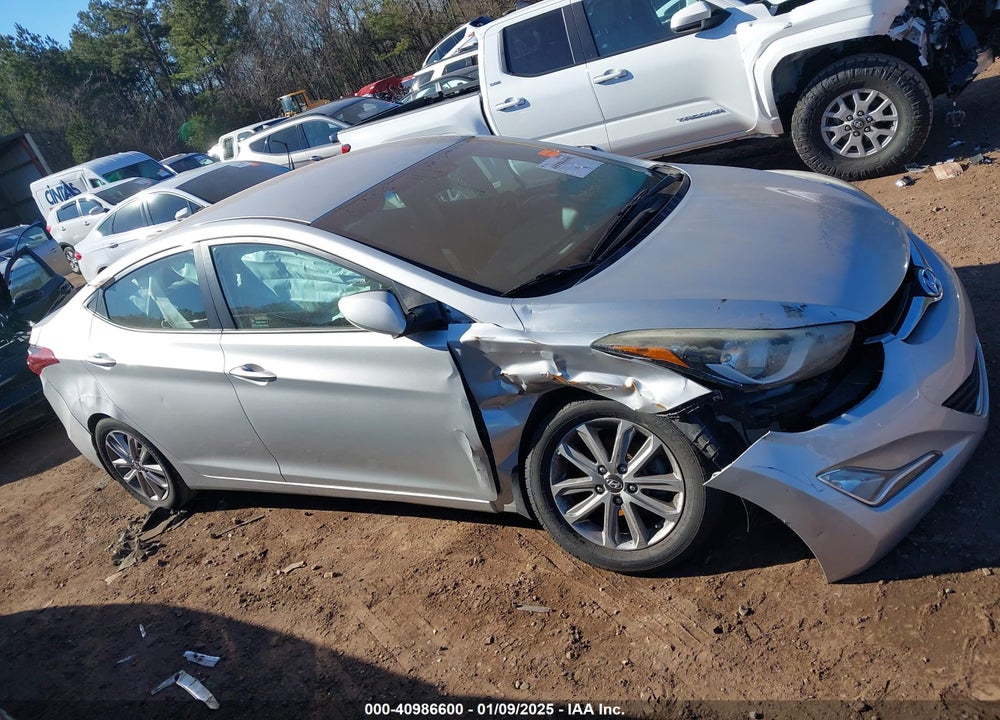 2016 HYUNDAI ELANTRA SE VIN: 5NPDH4AE9GH718946
