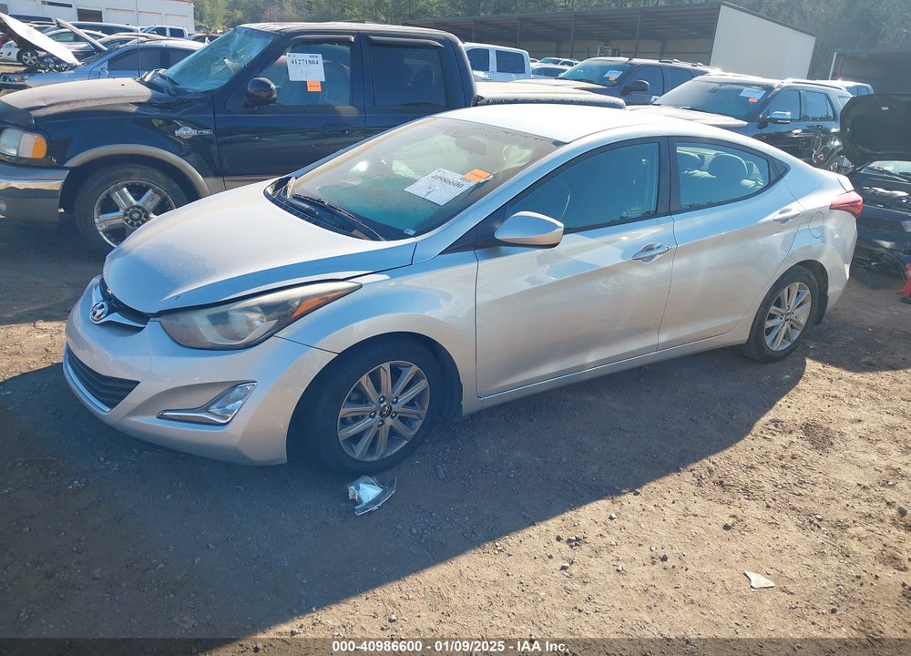 2016 HYUNDAI ELANTRA SE VIN: 5NPDH4AE9GH718946