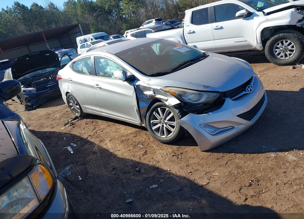 2016 HYUNDAI ELANTRA SE VIN: 5NPDH4AE9GH718946
