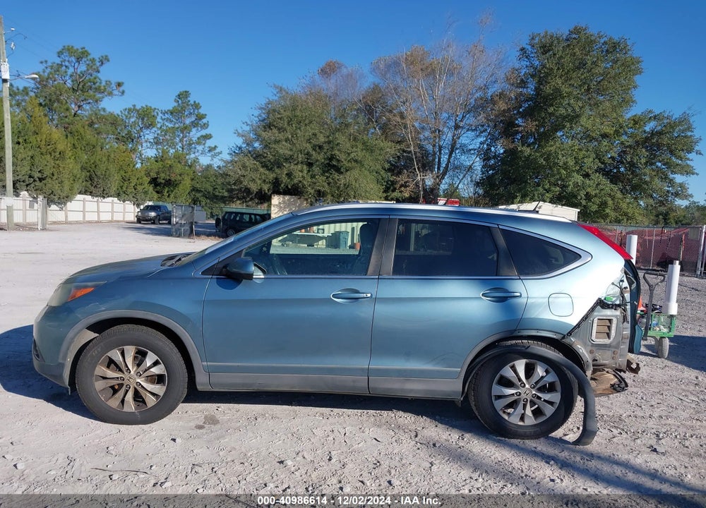 2013 HONDA CR-V EX-L VIN: 5J6RM3H7XDL043015