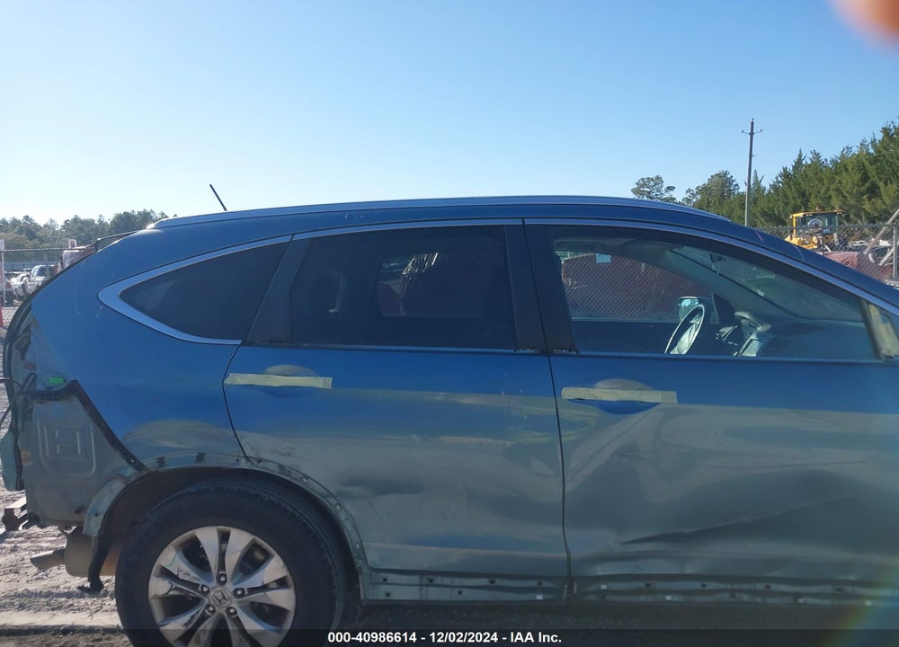 2013 HONDA CR-V EX-L VIN: 5J6RM3H7XDL043015