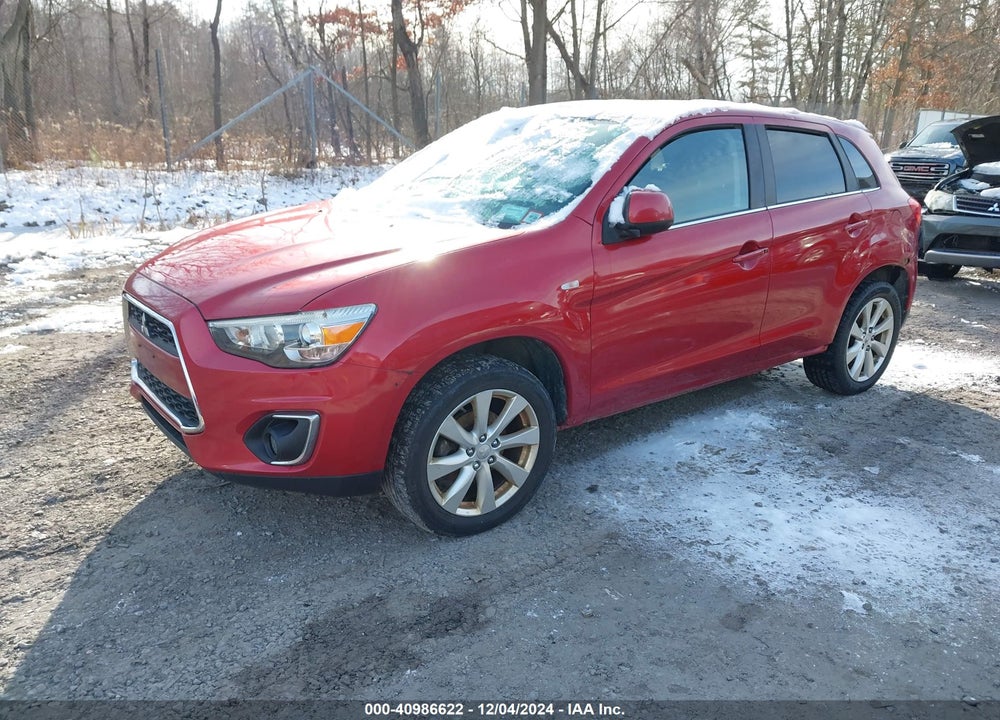 2014 MITSUBISHI OUTLANDER SPORT SE VIN: 4A4AR4AUXEE013392