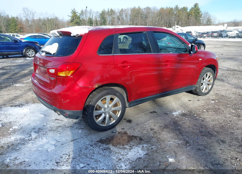2014 MITSUBISHI OUTLANDER SPORT SE VIN: 4A4AR4AUXEE013392