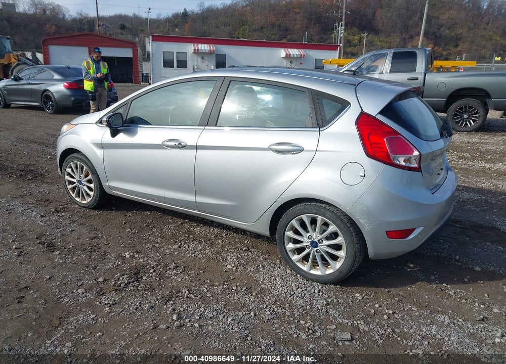 2017 FORD FIESTA TITANIUM VIN: 3FADP4FJ6HM143800