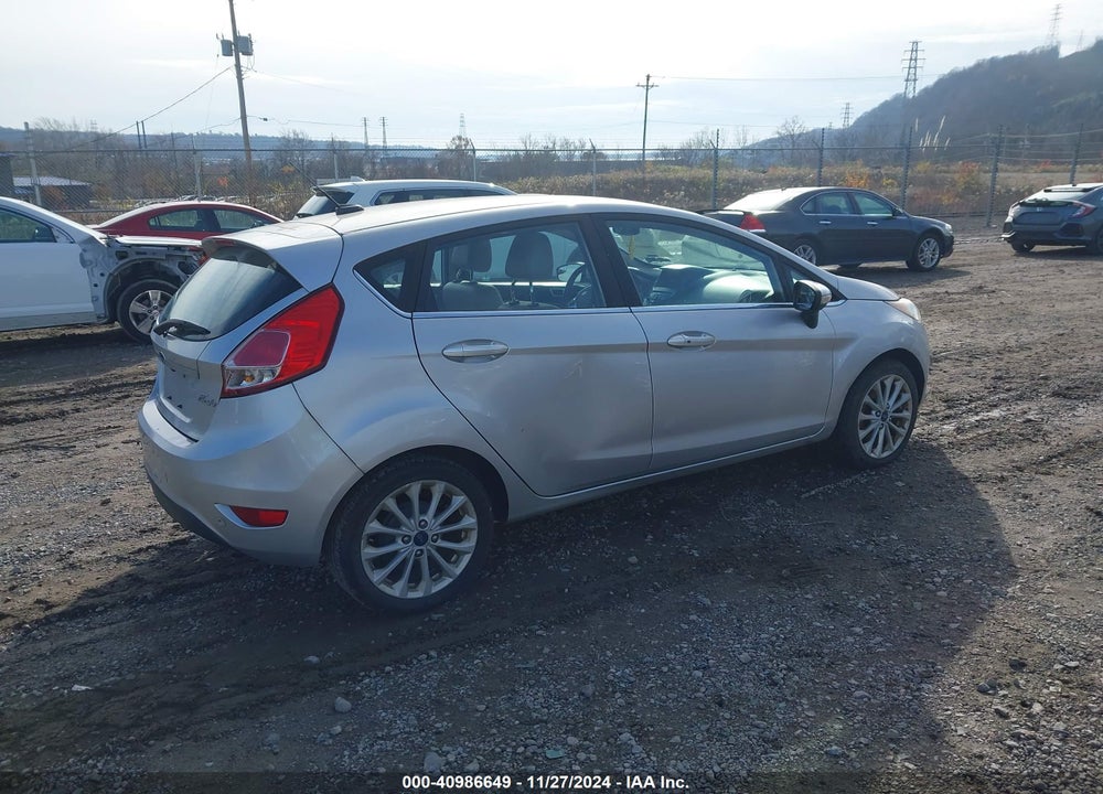 2017 FORD FIESTA TITANIUM VIN: 3FADP4FJ6HM143800