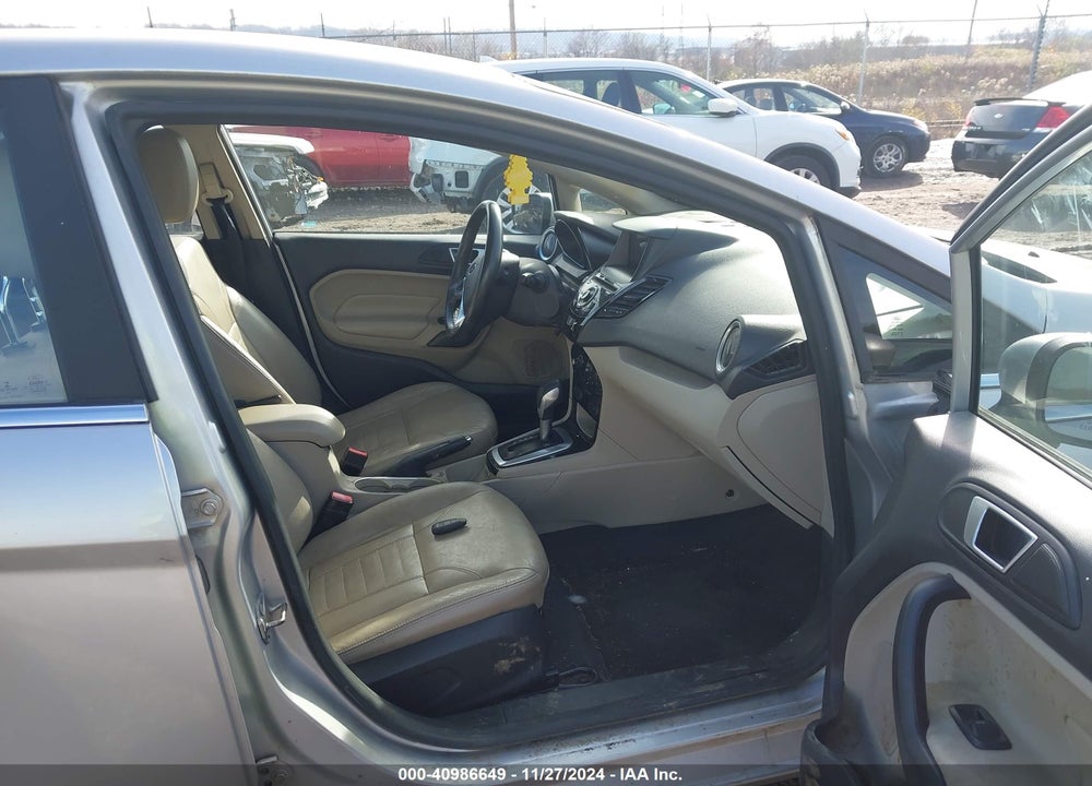 2017 FORD FIESTA TITANIUM VIN: 3FADP4FJ6HM143800