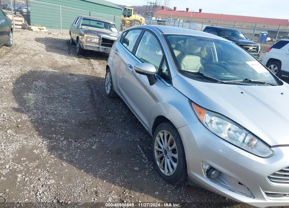 2017 FORD FIESTA TITANIUM VIN: 3FADP4FJ6HM143800