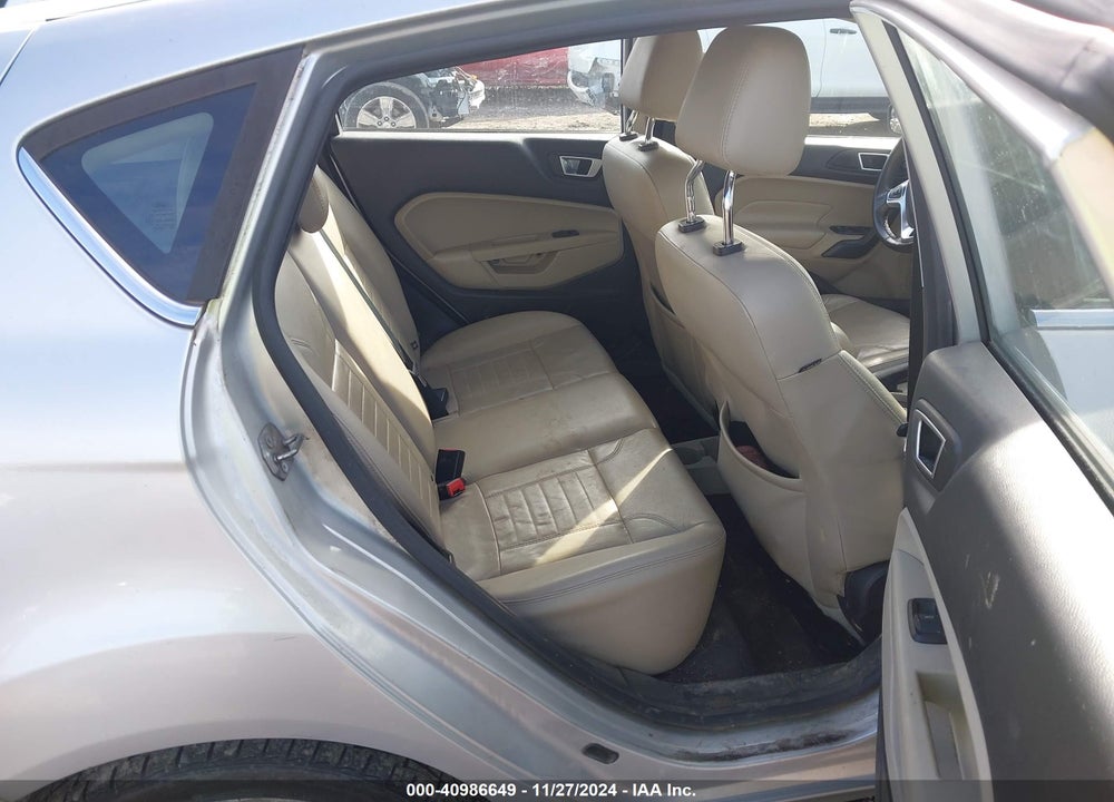 2017 FORD FIESTA TITANIUM VIN: 3FADP4FJ6HM143800