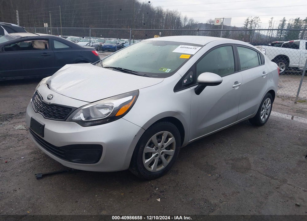 2015 KIA RIO LX VIN: KNADM4A39F6506595