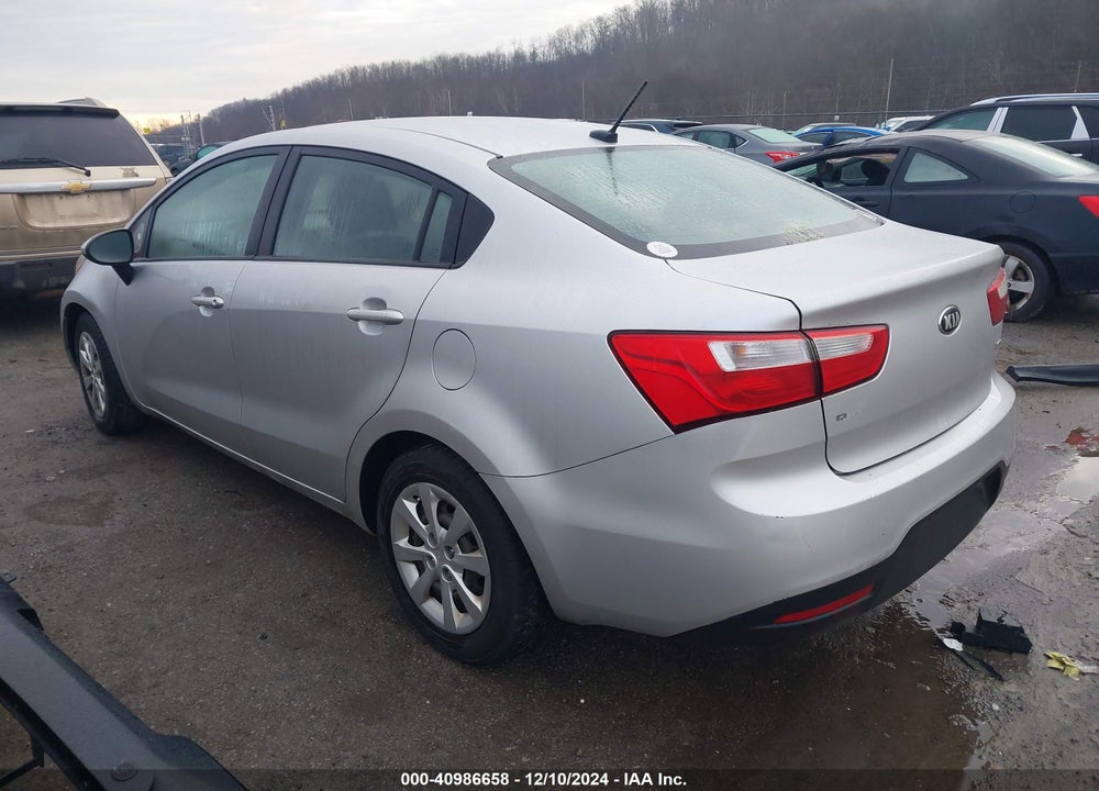 2015 KIA RIO LX VIN: KNADM4A39F6506595