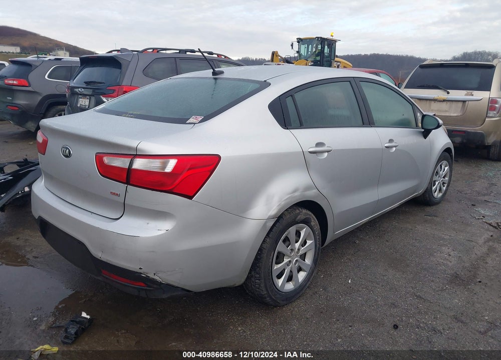 2015 KIA RIO LX VIN: KNADM4A39F6506595