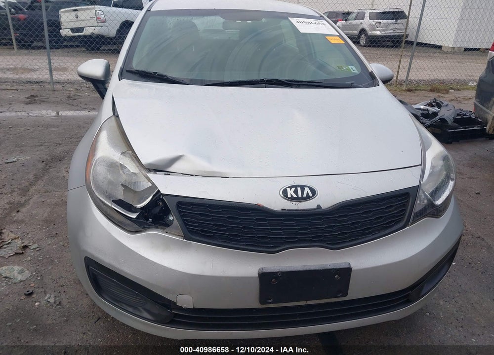 2015 KIA RIO LX VIN: KNADM4A39F6506595