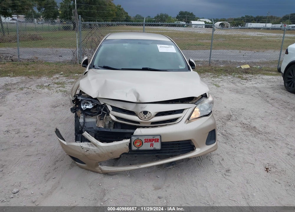 2011 TOYOTA COROLLA LE VIN: JTDBU4EE6B9130324