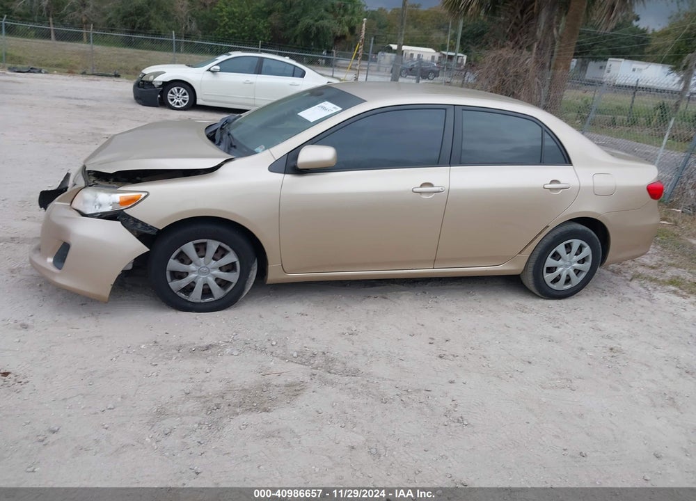 2011 TOYOTA COROLLA LE VIN: JTDBU4EE6B9130324