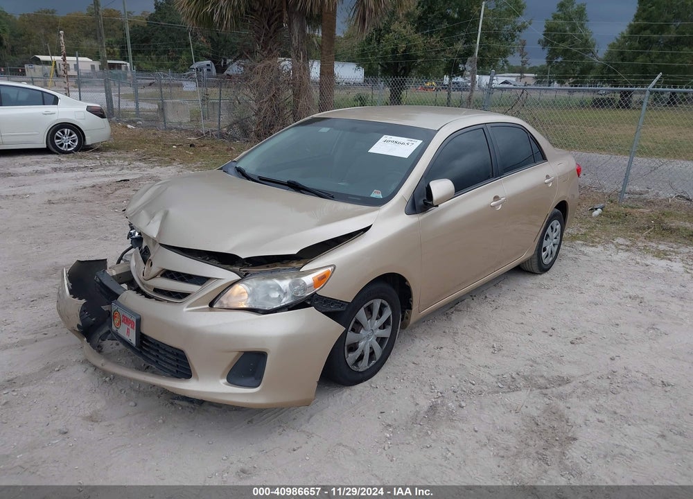 2011 TOYOTA COROLLA LE VIN: JTDBU4EE6B9130324