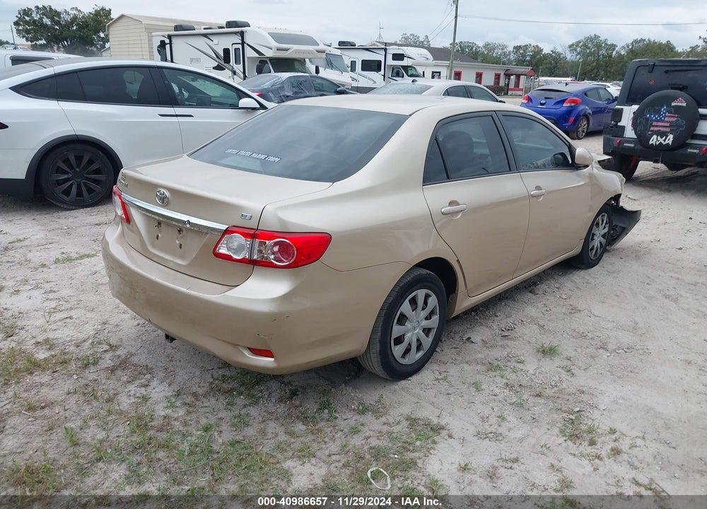 2011 TOYOTA COROLLA LE VIN: JTDBU4EE6B9130324