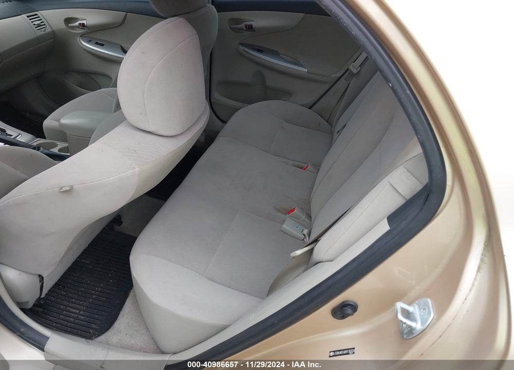 2011 TOYOTA COROLLA LE VIN: JTDBU4EE6B9130324