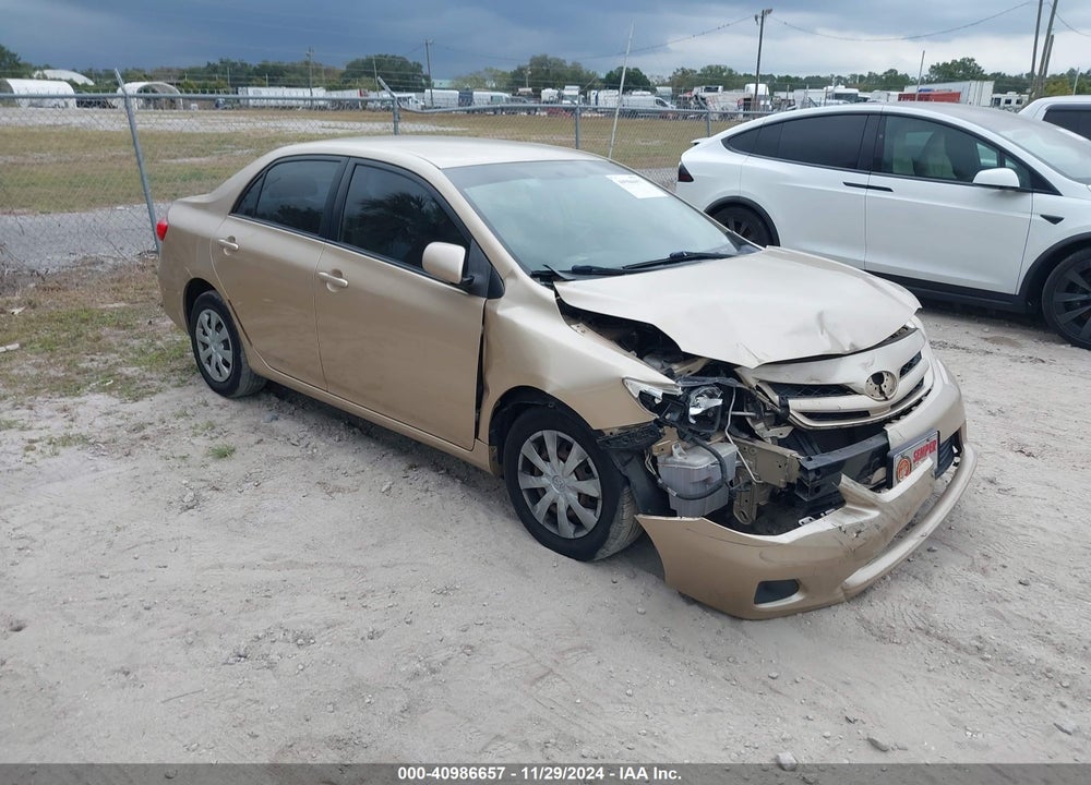 2011 TOYOTA COROLLA LE VIN: JTDBU4EE6B9130324