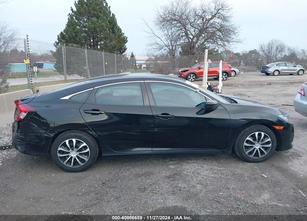 2018 HONDA CIVIC LX VIN: 19XFC2F69JE026243