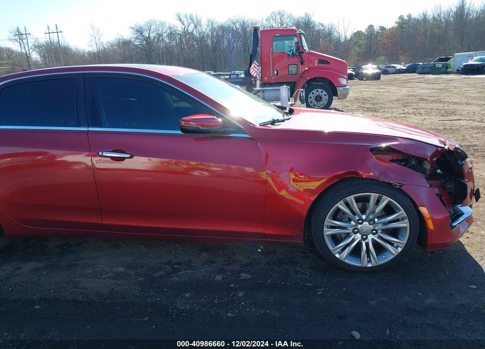 2014 CADILLAC CTS VIN: 1G6AX5SX6E0163897