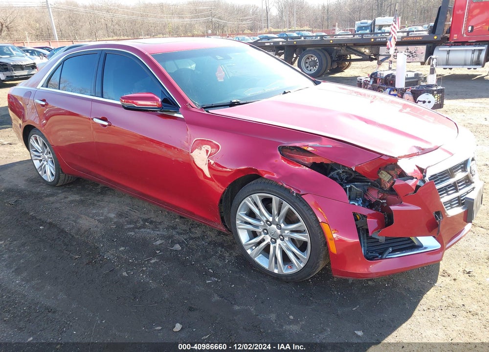 2014 CADILLAC CTS VIN: 1G6AX5SX6E0163897