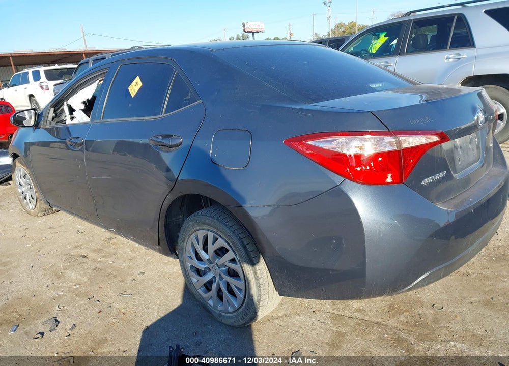 2017 TOYOTA COROLLA LE VIN: 5YFBURHE3HP597941