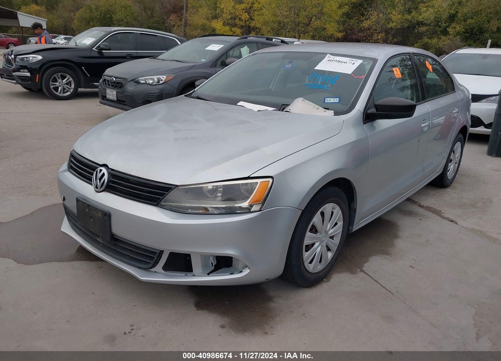 2011 VOLKSWAGEN JETTA 2.0L S VIN: 3VW2K7AJ9BM397921