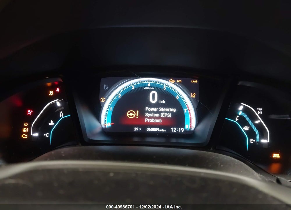 2019 HONDA CIVIC VIN: 19XFC2F63KE012856