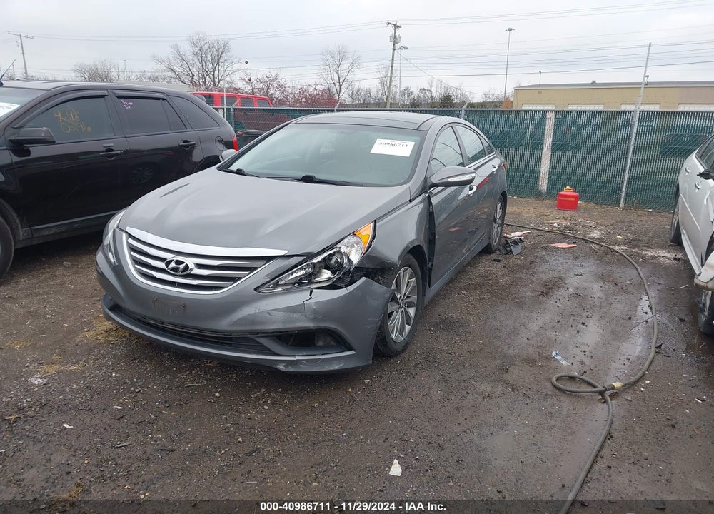 2014 HYUNDAI SONATA LIMITED VIN: 5NPEC4AC4EH844968