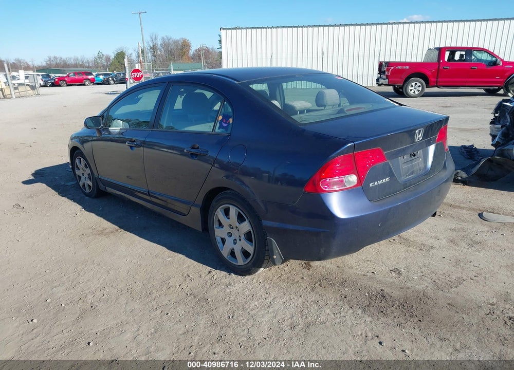 2007 HONDA CIVIC LX VIN: 1HGFA16547L047140