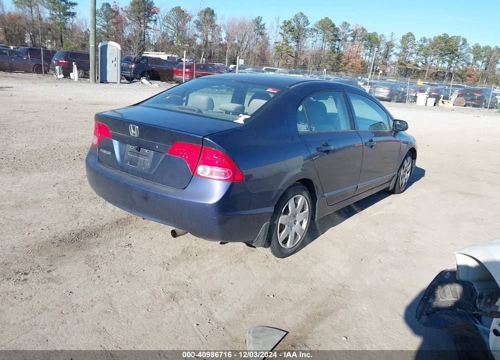 2007 HONDA CIVIC LX VIN: 1HGFA16547L047140