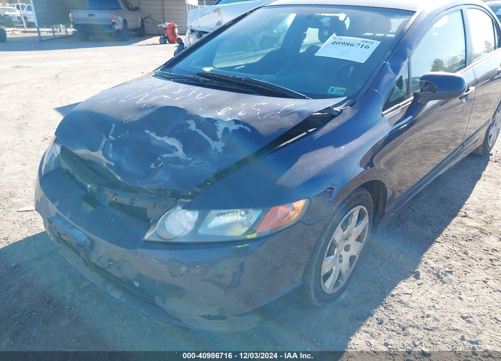 2007 HONDA CIVIC LX VIN: 1HGFA16547L047140