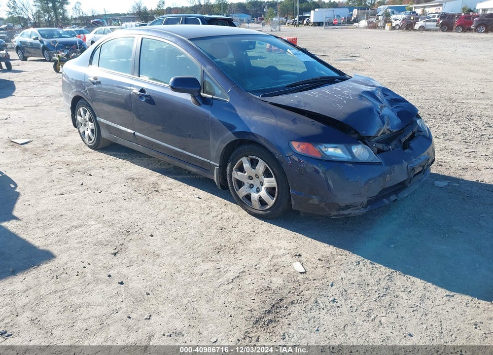 2007 HONDA CIVIC LX VIN: 1HGFA16547L047140